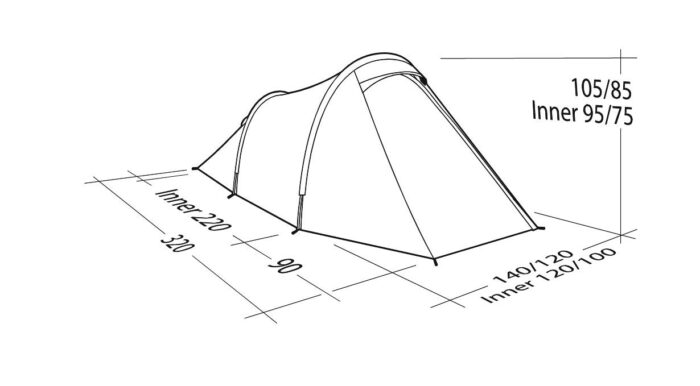 Telk Robens Arch 2 2-kohaline