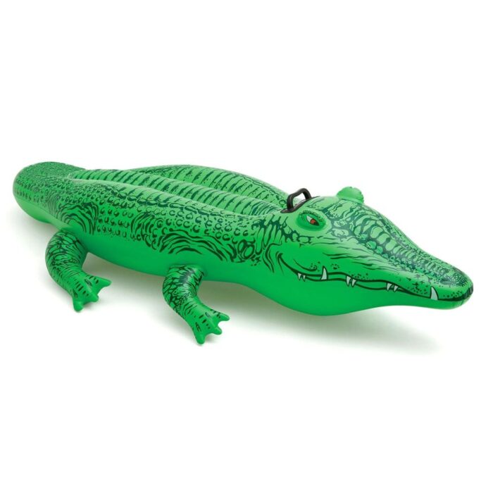Täispuhutav krokodill 168x86 cm