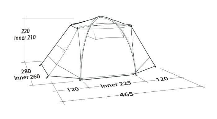 Telk Cobra Stone 5 5-kohaline, Robens